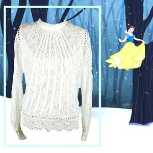 Elegant White Blouse Top